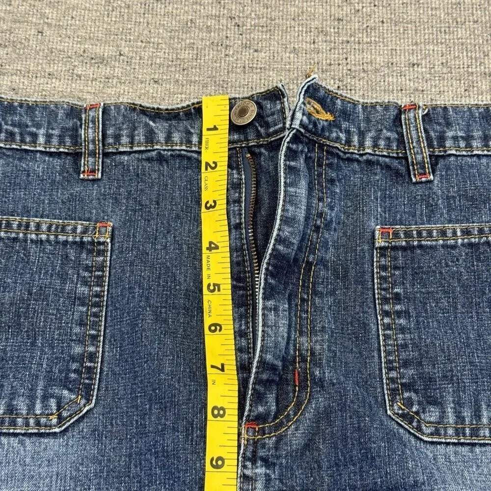 Baileys Point omen's Jeans Blues Denim Maxi Skirt Vintage Style Size 14 Waist 36 - Picture 11 of 16